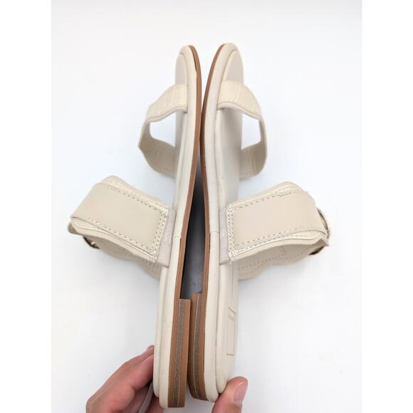 Dolce Vita Aperol Scalloped Slide Sandal Women's Slip-On Ivory Size US10 EU41 - Picture 5 of 12